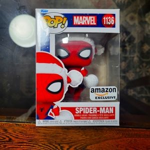 Spider man christmas funko pop
